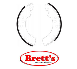 FN0606 BRAKE SHOE SET OF 4 SHOES NiBK JNBK  REAR  FOR FORD    5026961 FORD    6150094 FORD    6150095 FORD    91VX2200BA FORD (EUROPE)    1662293 FORD (EUROPE)    6150095 LONDONTAXI    801469