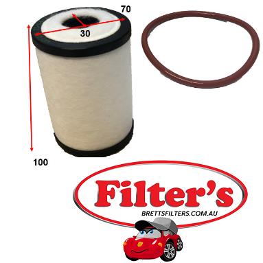 2x For Hino 228 268 338 358 368 Crankcase Breather Filter Element 2x For Hino 228 268 338 358 368 Crankcase Breather Filter Element