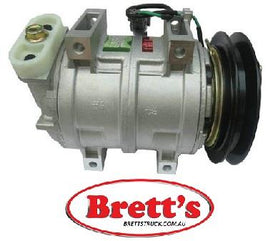 ACON4103  A/C COMPRESSOR AIR CONDITIONER  AIR CON NISSAN UD MKB210 MK180  UD FE6T 6.9L 1999-2003 MKB210 MK185  MK185 UD FE6T 6.9L 1999-2000 MKB210 MK190 2000-   UD FE6T 6.9L 2000- MKB210 MK225 PKC210  PK220 PKA220  PKC310  PK240 PK250 PKA250