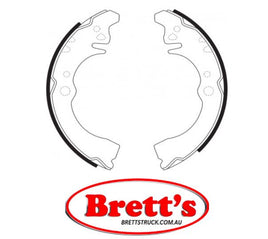 FN0029 BRAKE SHOE SET OF 4 SHOES NiBK JNBK REAR FOR DAIHATSU Move Rear Axle Brake    Apr 96~Sep 98    0.66 L    L610S  DAIHATSU Sirion Rear Axle Brake    Jan 98~Jan 04    1.0 L             Rear Axle Brake    Jan 98~Jan 04    1.3 L