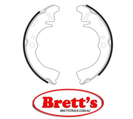 FN0029 BRAKE SHOE SET OF 4 SHOES NiBK JNBK REAR FOR DAIHATSU    47420-87503-000 DAIHATSU    47420-87505-000 DAIHATSU    47420-87512-000 DAIHATSU    47430-57506 DAIHATSU    47430-57506-000 DAIHATSU    47430-87506-000