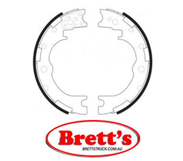 FN0039 BRAKE SHOE SET OF 2 SHOES NiBK JNBK HANDBRAKE FOR TOYOTA Dyna Parking Brake    Oct 03~    4.1 L    XZU341    15B-FP Oct 03~    4.1 L    XZU344    15B-FP Oct 03~    4.1 L    XZU414    NO4C-T Oct 03~    4.1 L    XZU424    NO4C-T