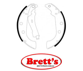 FN0513 BRAKE SHOE SET OF 4 SHOES NiBK JNBK REAR FOR CITROEN Xantia Estate Rear Axle Brake    May 98~Aug 00    1.5 L        TUD5 May 98~Aug 00    1.6 L        TU5JP  May 98~May 99    1.8 L        LFZ(XUD7) May 98~Aug 00    1.8 L        LFY(XU7JB)