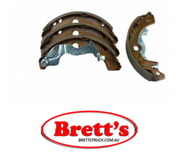 FN0660 BRAKE SHOE SET OF 4 SHOES NiBK JNBK  HANDBRAKE Parking Brake FOR MARUTI SUZUKI Alto - A-Star Rear Axle Brake    Oct 08~    1.0 L    AVH310    K10B  NISSAN