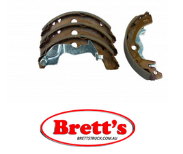 FN0660 BRAKE SHOE SET OF 4 SHOES NiBK JNBK  HANDBRAKE Parking Brake FOR SUZUKI    53200M68K00
