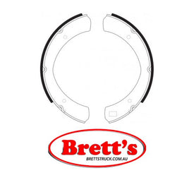 FN1114 BRAKE SHOE SET OF 4 SHOES NiBK JNBK FRONT REAR HANDBRAKE Parking Brake FOR NISSAN    4406010500 NISSAN    4406017100 NISSAN    4406021010 NISSAN    4407010500