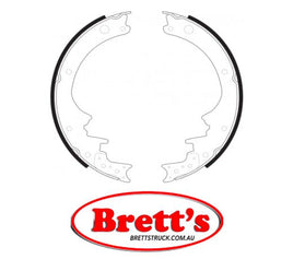 FN1146 BRAKE SHOE SET OF 4 SHOES NiBK JNBK  REAR FOR NISSAN Safari Rear Axle Brake    Aug 83~Oct 87    3.3 L    VR161    SD33T     Rear Axle Brake    Aug 83~Oct 87    3.3 L    VRG161    SD33T