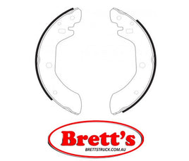 FN1148 BRAKE SHOE SET OF 4 SHOES NiBK JNBK  REAR FOR NISSAN Bluebird Rear Axle Brake    Oct 83~May 90    1.6 L    VRU11    CA16S     Rear Axle Brake    Dec 79~Sep 82    1.8 L    WPJ910    Z18S