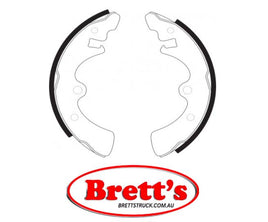FN1149 BRAKE SHOE SET OF 4 SHOES NiBK JNBK REAR  FOR NISSAN Sunny Truck Rear Axle Brake    Oct 89~Mar 94    1.2 L    B122         Rear Axle Brake    Oct 89~Mar 94    1.2 L    GB122