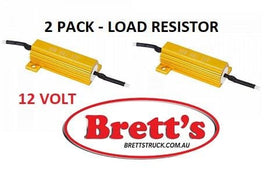 LEDLR12/2 12V LOAD RESISTOR 2 PACK LR12 12VOLT LR12 LED L.E.D LOAD RESISTOR 90034 90034BL LEDLR12  designed to be used   use of an optional load resistor   enables the flasher unit to operate correctly. LEDS FLASHER TOO FAST QUICKLY L.E.D.S LED