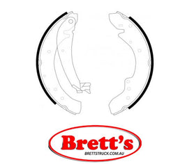 FN0545 BRAKE SHOE SET OF  SHOES NiBK JNBK  REAR  FOR PEUGEOT Boxer Rear Axle Brake    Feb 94~Nov 01    1.9 L        XUD9     Rear Axle Brake    Feb 94~Nov 01    1.9 L        XUD9TE Feb 94~Nov 01    2.0 L        XU10J2U
