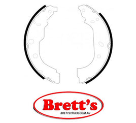 FN0549 BRAKE SHOE SET OF  4 SHOES NiBK JNBK  REAR FOR PEUGEOT 406 Rear Axle Brake    Apr 99~Oct 04    1.8 L    8BLF    EW7J4     Rear Axle Brake    Apr 99~Oct 04    1.8 L    8BLF    XU7JB Apr 99~Oct 04    1.8 L    8BLF    XU7JP