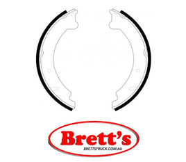 FN0552 BRAKE SHOE SET OF 4 SHOES NiBK JNBK REAR FOR VOLVO C70 Parking Brake    Jun 97~Aug 02    2.3 L        B5234T3     Parking Brake    Jun 97~Sep 99    2.4 L    P80NC    B5254T Jun 97~Sep 99    2.4 L    P80NK    B5254T