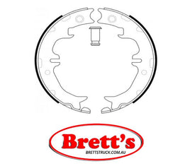 FN0567 BRAKE SHOE SET OF 4 SHOES NiBK JNBK HANDBRAKE Parking Brake FOR TOYOTA Estima Parking Brake    Jan 92~Dec 99    2.4 L    TCR20W    2TZ-FE  TOYOTA Estima Emina Jan 92~Jan 99    2.2 L    CXR11G    3C-T Jan 92~Aug 99    2.2 L    CXR21G    3C-T