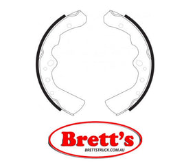FN1154 BRAKE SHOE SET OF 4 SHOES NiBK JNBK FRONT REAR HANDBRAKE Parking Brake FOR NISSAN    41060-G3225 NISSAN    D1060-G3200 NISSAN    D1060-G3225  NISSAN    41060G3225