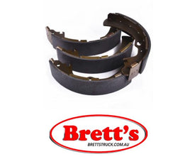 FN1174 BRAKE SHOE SET OF 4 SHOES NiBK JNBK REAR  FOR ISUZU    5-86106386 ISUZU    5-86106388 ISUZU    5-86118677 ISUZU    5-86122645 NISSAN    069022810 NISSAN    44060-05N25 NISSAN    44060-08G25