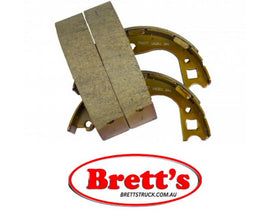 FN1178 BRAKE SHOE SET OF 4 SHOES NiBK JNBK FRONT FOR NISSAN    41060-18V25 NISSAN    41060-18V29 NISSAN    41060-18V85 NISSAN    D1060-18V25 NISSAN    D1060-18V26  NISSAN    4106018V25