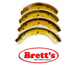 FN1183 BRAKE SHOE SET OF 4 SHOES NiBK JNBK FRONT FOR NISSAN Atlas/Condor Front Axle Brake    May 89~Oct 91    3.5 L    SQH40    FD35#