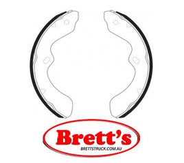 FN1197 BRAKE SHOE SET OF 4 SHOES NiBK JNBK  REAR FOR NISSAN Atlas Front Axle Brake    Oct 91~Jan 92    3.0 L    DW2S41    BD30     Rear Axle Brake    Oct 91~Oct 92    3.0 L    LW4YS41    BD30
