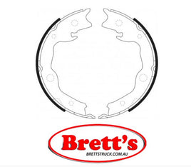 FN0621 BRAKE SHOE SET OF 4 SHOES NiBK JNBK  HANDBRAKE Parking Brake FOR NISSAN Qashqai+2 Aug 08~Dec 13    2.0 L    JJ10E    MR20DE    KW:104|Pos:Left/Right