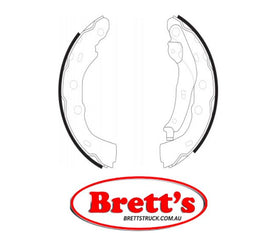 FN0632 BRAKE SHOE SET OF 4 SHOES NiBK JNBK REAR  FOR SUZUKI Swift Rear Axle Brake    Jan 02~Dec 03    1.0 L    MA        KW:39 Jan 01~Dec 03    1.3 L    EA        KW:63 Jan 01~Dec 03    1.3 L    MA        KW:63