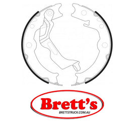 FN0658 BRAKE SHOE SET OF 4 SHOES NiBK JNBK  HANDBRAKE Parking Brake FOR RAVON Gentra Parking Brake    Feb 16~    1.5 L    J200    B15D2      SUZUKI Forenza (USA) Parking Brake    Jan 04~Jan 06    2.0 L    4D Sedan    179423    Pos:Left/Right