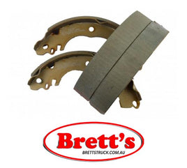 FN1267 BRAKE SHOE SET OF 4 SHOES NiBK JNBK REAR  FOR NISSAN Cube Rear Axle Brake    Nov 08~    1.5 L    Z12    HR15DE  NISSAN Latio Rear Axle Brake    Apr 06~Jul 12    1.5 L    SC11    HR15DE