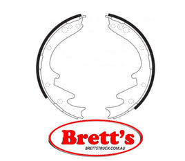 FN2210 BRAKE SHOE SET OF 4 SHOES NiBK JNBK FRONT REAR HANDBRAKE Parking Brake FOR DAIHATSU    04494-20020-000 DAIHATSU    04494-20022-000 DAIHATSU    04496-20020-000 DAIHATSU    47410-20022-000