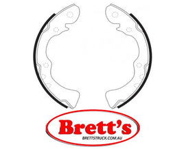FN2237 BRAKE SHOE SET OF 4 SHOES NiBK JNBK FRONT FOR DAIHATSU    04494-10030-000 DAIHATSU    04495-10010-000 DAIHATSU    04496-10010-000 DAIHATSU    47410-10012-000 DAIHATSU    47410-10020-000