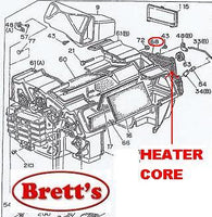 18704.202 HEATER CORE  SUIT ISUZU F AND G SERIES MODELS  1996-2008 FSR34 6HK1 2003-2008  FSS34 6HK1 2003-2008  FTR33 6HH1 1996-2003  FTR34 6HK1 2003-2008  FTS33 6HH1 1996-2003  FTS34 6HK1 2003-2008  FVD23 6SD1 2000-2008  FVD32 6HE1 2000-2003