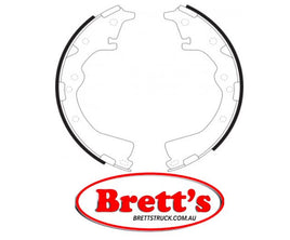 FN2252 BRAKE SHOE SET OF  4 SHOES NiBK JNBK  REAR FOR DAIHATSU Delta Rear Axle Brake    Jan 92~Sep 96    2.0 L    CB21G        BrkSys:A.B.S. Rear Axle Brake    Jan 92~Sep 96    2.0 L    YB21G        BrkSys:A.B.S.