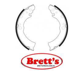FN1164 BRAKE SHOE SET OF  4 SHOES NiBK JNBK REAR FOR NISSAN    D406001B25 NISSAN    D406021B10 NISSAN    D406021B25 NISSAN    D406028B10 NISSAN    D406028B25 NISSAN    D407001B00 NISSAN    D407021B10 NISSAN    D407028B10