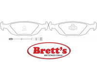 DB0296PM DISC PAD SET REAR BMW 3 SERIES 520 524 525 528 6 SERIES 7 SERIES M6 Z1 DB0296 DB296 ADB296 DB0296PM PN0013 PN0013W