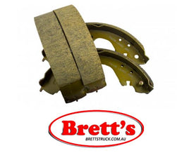 FN1198 BRAKE SHOE SET OF 4 SHOES NiBK JNBK  REAR  FOR NISSAN Cube Rear Axle Brake    Nov 99~Oct 02    1.3 L    ANZ10    CGA3DE     Rear Axle Brake    Oct 02~May 05    1.4 L    BNZ11    CR14DE  NISSAN Cube Cubic Sep 03~Nov 08    1.4 L    BGZ11    CR14DE