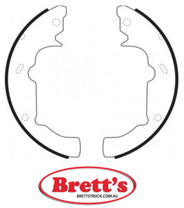 FN1213 BRAKE SHOE SET OF 4 SHOES NiBK JNBK REAR Parking Brake FOR NISSAN Quest Rear Axle Brake    Sep 98~May 03    3.0 L    V41    VG30E NISSAN    44060-7B025  NISSAN    440607B025