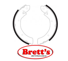 FN1879 BRAKE SHOE SET OF  4 SHOES NiBK JNBK REAR  FOR NISSAN Trade Rear Axle Brake    Feb 91~Apr 97    2.0 L    BFR    LD20     Rear Axle Brake    Feb 91~Apr 97    2.0 L    F388    LD20     Rear Axle Brake    Feb 91~Apr 97    2.8 L    BFR