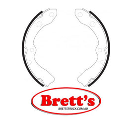 FN2202 BRAKE SHOE SET OF 4 SHOES NiBK JNBK REAR  FOR DAIHATSU    47410-87508-000 TOYOTA    04494-12010 TOYOTA    04494-12040 TOYOTA    04494-12050 TOYOTA    04496-12010 TOYOTA    04496-12030
