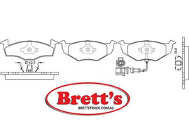 PN0113W DISC PAD SET NiBK JNBK FRONT KIT  SKODA Fabia  Front Axle Brake Sep 99~Aug 02 1.0 L 6Y2 AQV Front Axle Brake Sep 99~Aug 02 1.0 L 6Y2 ARV