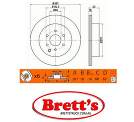 RN1420V DISC ROTOR NiBK JNBK  REAR NiBK  REAR Brake Disc DR12721 DBA2311 8DD355115-851 54816PRO NISSAN NAVARA Pickup (D40), 10/04 - PATHFINDER (R51), 01/05 - PATHFINDER (R52), 09/12 -