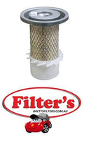 FA9903 AIR FILTER OUTER KUBOTA  PA3664-FN Baldwin Outer Air Element with Fins and Lid for Bomag, Komatsu, Kubota PA3664 PA664FN PA3664-F