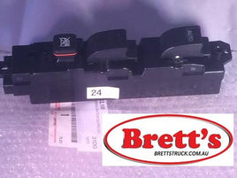 15482.012 RH RIGHT HAND DRIVERS SIDE POWER WINDOW SWITCH 1V2203 HINO DUTRO    XZU404   XZU412   XZU414  2003-11/2006 XZU417  XZU419