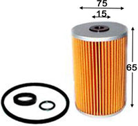 SN 9904 SN9904 FUEL FILTER HIFI FOR TOYOTA DA115 DIESEL - 1977-1990 TOYOTA DYNA DIESEL 4CYL BU10 / BU20 - 3.0L - 1972-1985  FF2129 R2424P R2424 NE817 11A1902 F1101 F-1101
