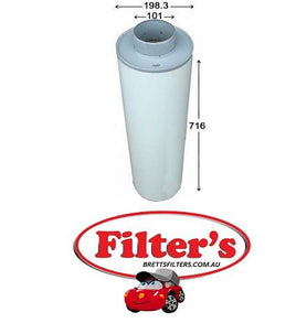 A45397  AIR FILTER VOLVOEQUIPMENTKL121D100B VOLVOEQUIPMENTKL130D70 VOLVOLOADERLM1254-- VOLVOEQUIPMENTKL121D100B VOLVOEQUIPMENTKL130D70 VOLVOLOADERLM1254