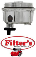 RK30475 MO 3600 MO3600 REPLACEMENT BOWL ASSY CLEAR RACOR STYLE  RK 30475 RACOR SIERRA 187922 1879221 18-7922 18-7922-1