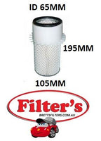 SA 11522 K  SA11522K AIR FILTER Suits:- YANMAR Outer Air Filter for Yanmar Tractors YM165D, YM1702, YM180, YM1802, YM1802D, YM180D, YM1810, YM1810D, YM1820, YM186, YM186D, YM187, YM187D, YM2002, YM226, YM226D, YM330, YM330D 17102212530, 171022-12530