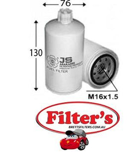 SN 327 SN327 FUEL FILTER WITH DRAIN HIFI KOMATSU EA504073234 504073234  WCF59 FC3101 FC-3101  68127177 1907640 BF586 51125030031 FF5156 FS1226 7111496 7111-496 EFG57 SFF8425 GFE5304 WC5093  1967094C1 93183042 93156288  BF1221 FF5284 FS1221  P550424