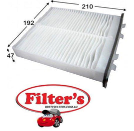 AC982J CABIN AIR FILTER SUZUKI SX4 1.6L 2008- 9586080J00 95860-80J00 CA-14040 JSAC982J MANNCU21004  CA-14040 SUZUKI95860-80J00 SUZUKI95860-80J00-000 CA14040