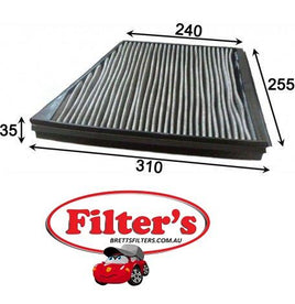 AC31076 CABIN AIR FILTER   MERCEDES-BENZ E-Class : E 230 Cabin Sep 03~Dec 08 2.5 L W211 M 272.922  MERCEDES-BENZ E-Class : E 280 Cabin May 05~Dec 09 3.0 L W211 OM 642.920    E 400   Sep 02~Oct 09 4.0 L W211 OM 628.961 : E 420