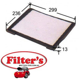 AC41074 CABIN AIR FILTER  LANCIA Thema Cabin Oct 87~ F 105 L.046 Cabin Mar 86~Nov 94 2.0 L 834 B.146 Cabin Dec 88~Jun 92 2.0 L 834 C.1000 Cabin Feb 89~May 92 2.0 L 834 B2.246