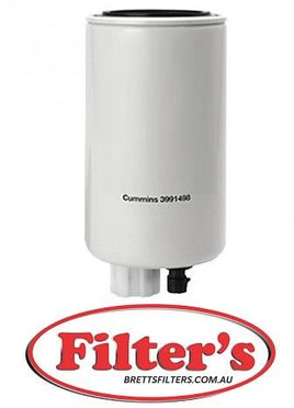 SN 40547 SN40547 FUEL FILTER CUMMINS 3991498 HYUNDAI HL757-7 - LOADER WHEELED HL SERIES CUMMINS QSB5.9  HYUNDAI HL757TM-7 - LOADER WHEELED HL SERIES CUMMINS QSB5.9  KALMAR PT122 - TRACTOR - CUMMINS QSB5.9